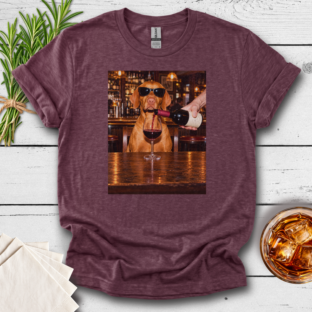 Maestro mockup | 6a3f3a54-953b-404a-b2bd-8aa320e77573 | Heather Maroon
