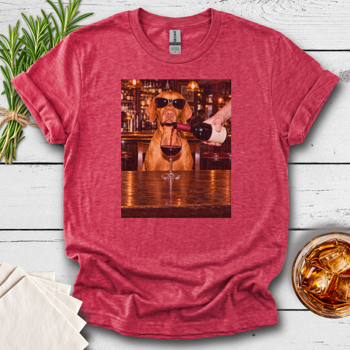 Maestro mockup | 6d4688d7-c2b3-41d9-afde-f9c4bb0f6c2b | Heather Red