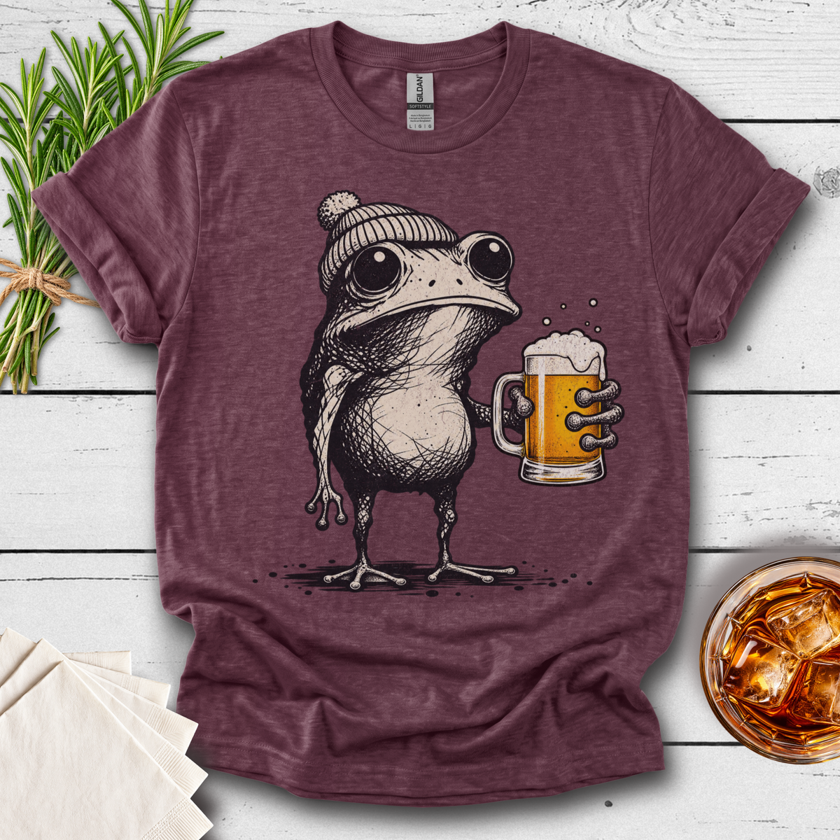 Maestro mockup | d9362522-6474-46a5-a484-826425a35d9c | Heather Maroon