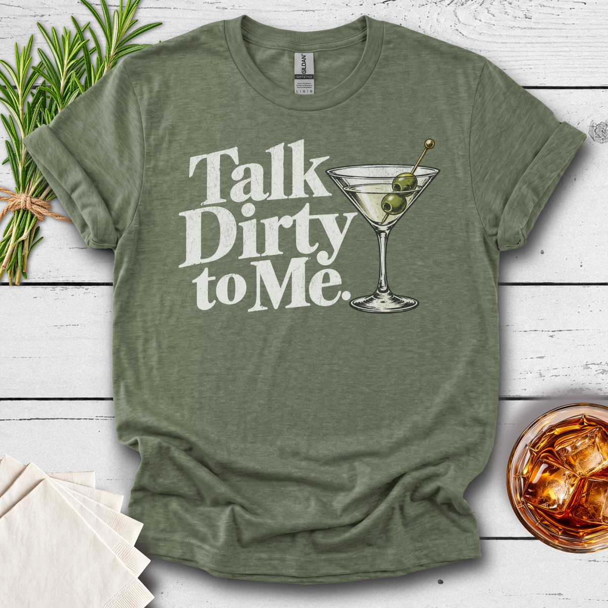 Maestro mockup | 1e79c074-68ad-44c6-8d0c-f057119575b7 | Heather Military Green