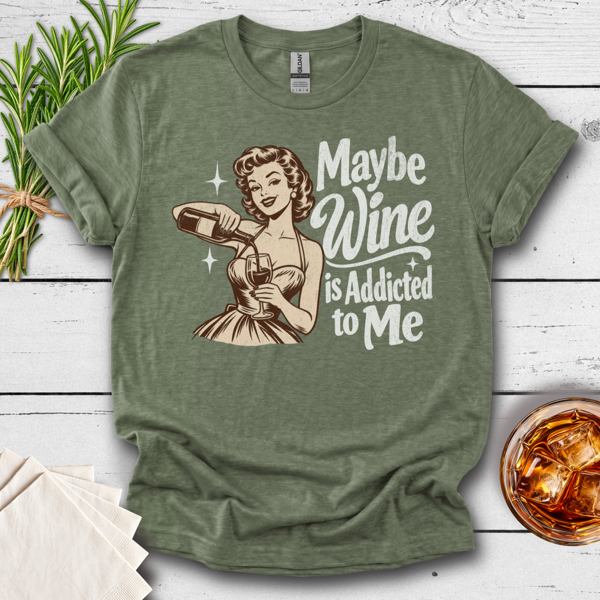 Maestro mockup | 7c22a365-3a74-4f2e-8ee5-23170408d347 | Heather Military Green